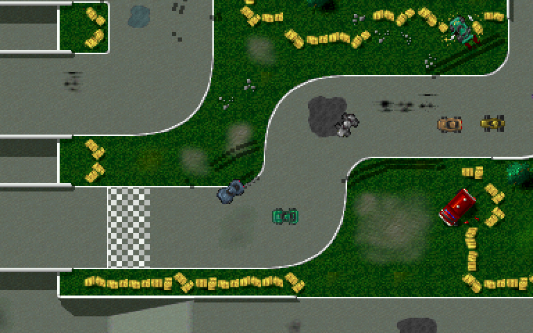 Radical Race [Falcon030] atari screenshot